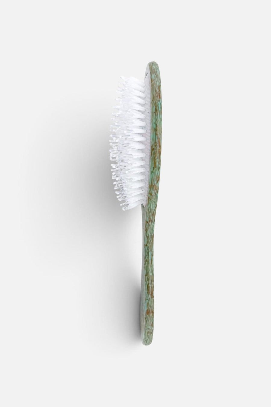 Solar Eclipse Mahjong Flower Hair Brush – detail