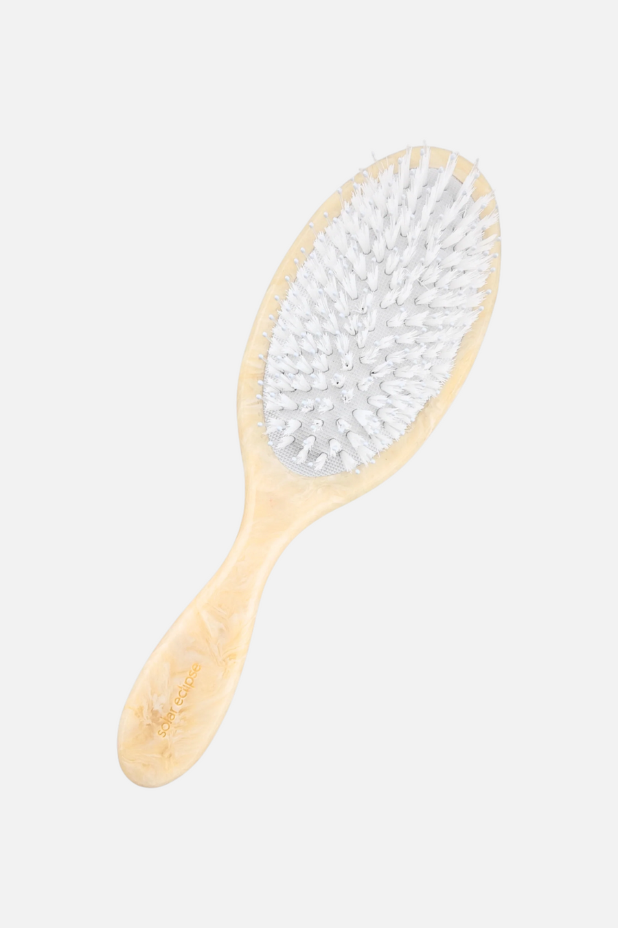 Solar Eclipse Swallowtail Hair Brush – back view