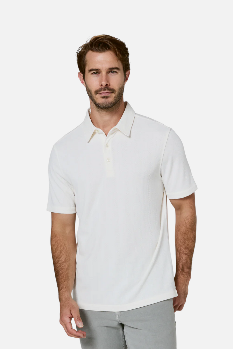 7 Diamonds Solaro Polo in Natural