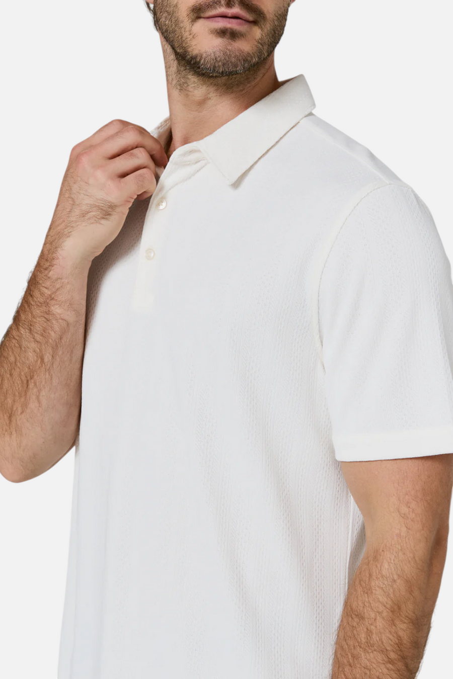 7 Diamonds Solaro Polo in Natural