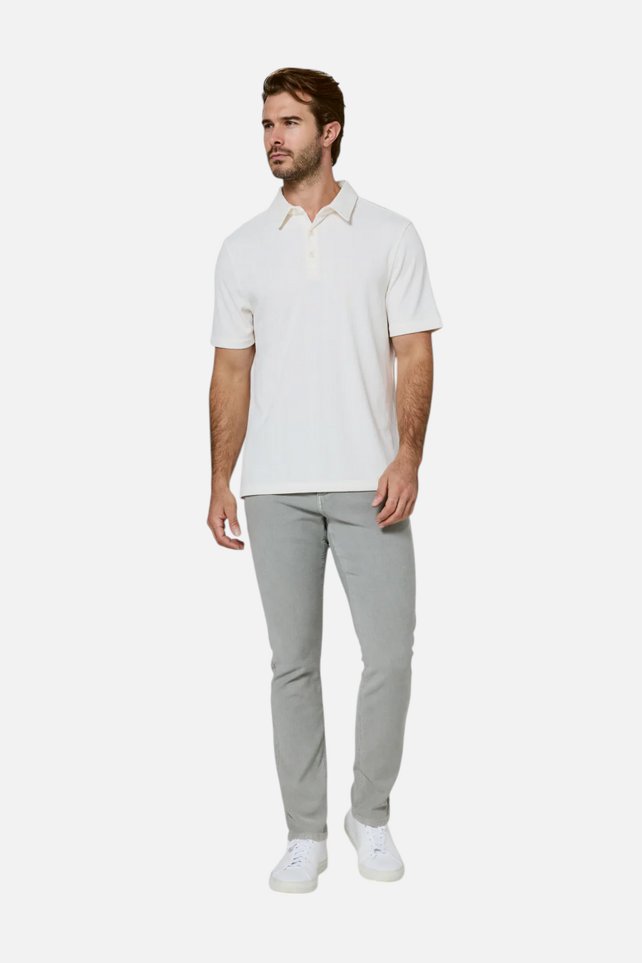 7 Diamonds Solaro Polo in Natural