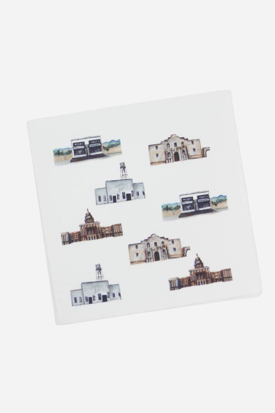 Solely Foster Texas Icons Napkin Set – front view
