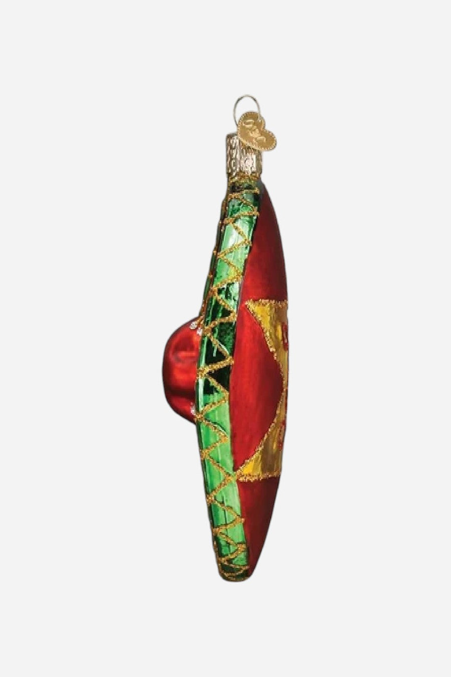 Sombrero Ornament – side view