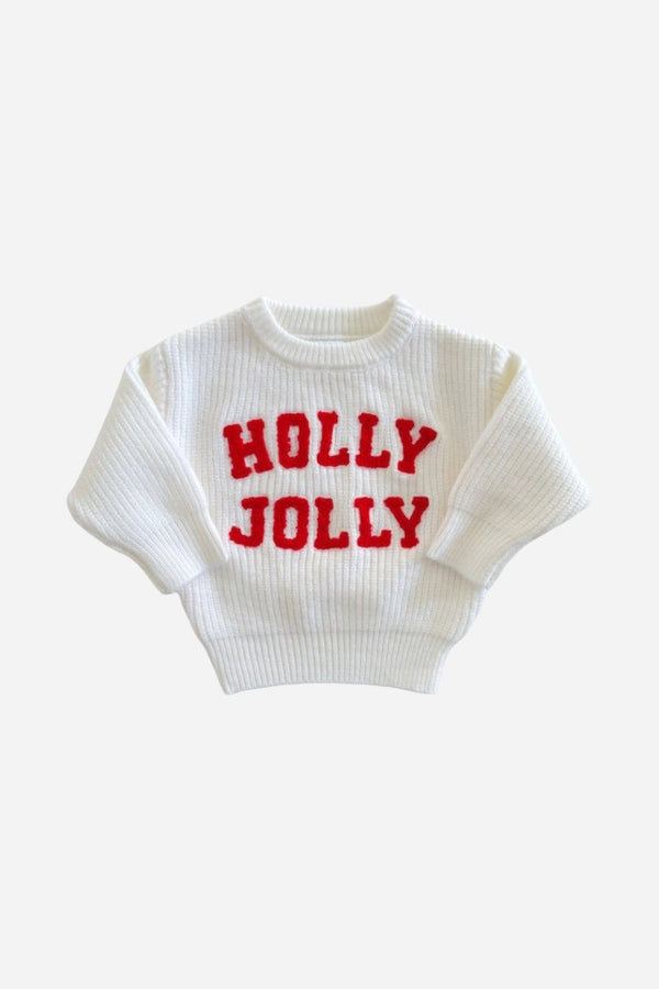 Spearmint Love Holly Jolly Knit Sweater