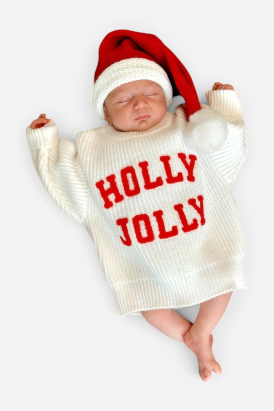 Spearmint Love Holly Jolly Knit Sweater – side view
