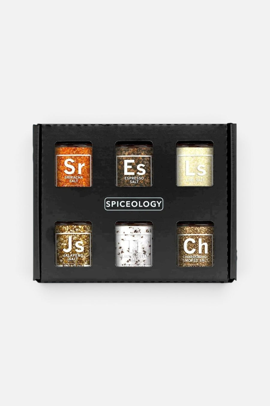 Spiceology Luxe Infused Salt Variety Gift Set – front view