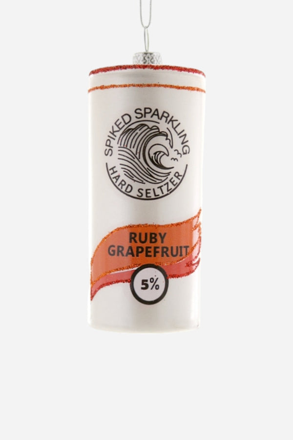 Spiked Seltzer Ruby Grapefruit Ornament