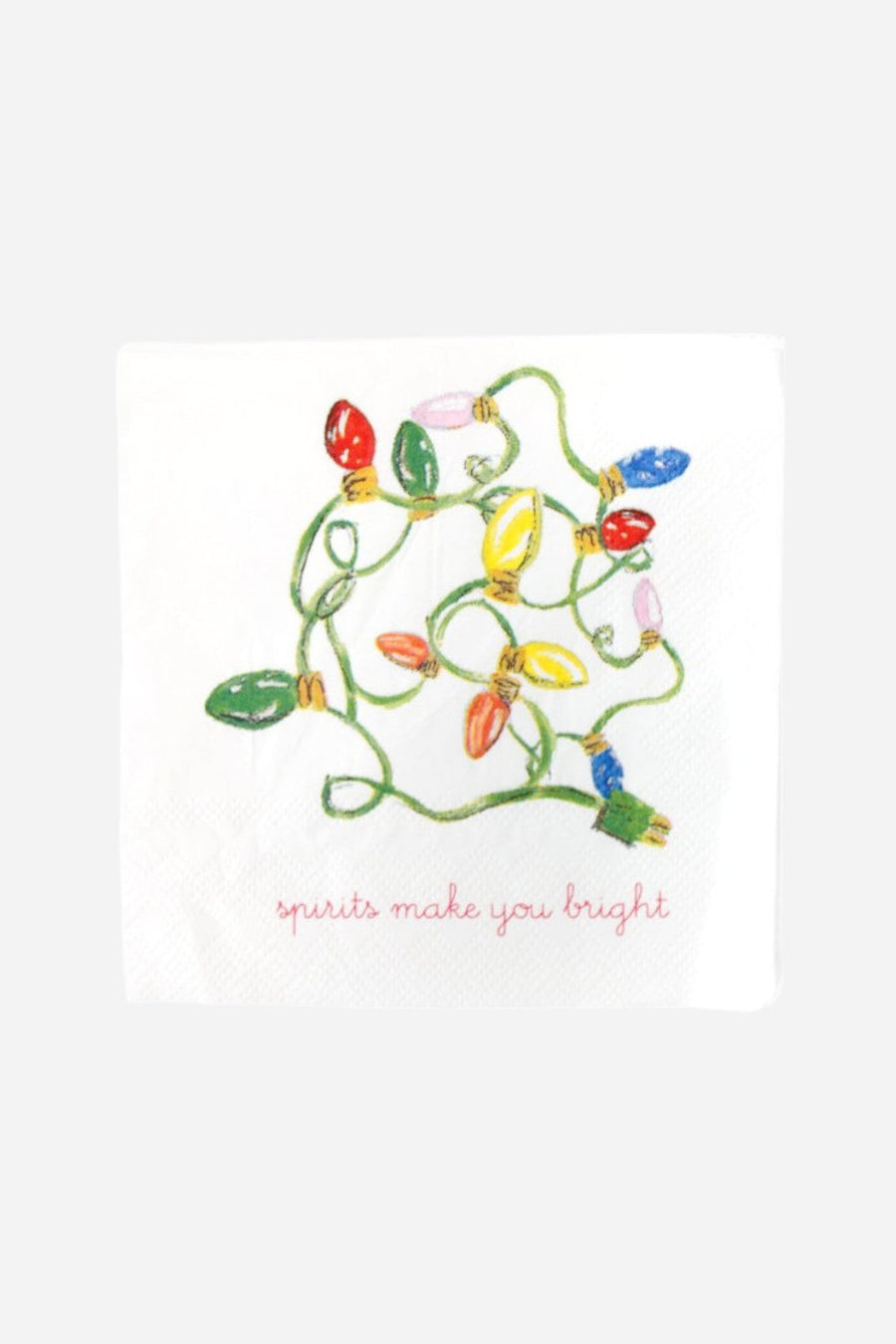 Spirits Make You Bright Napkin Set – front view