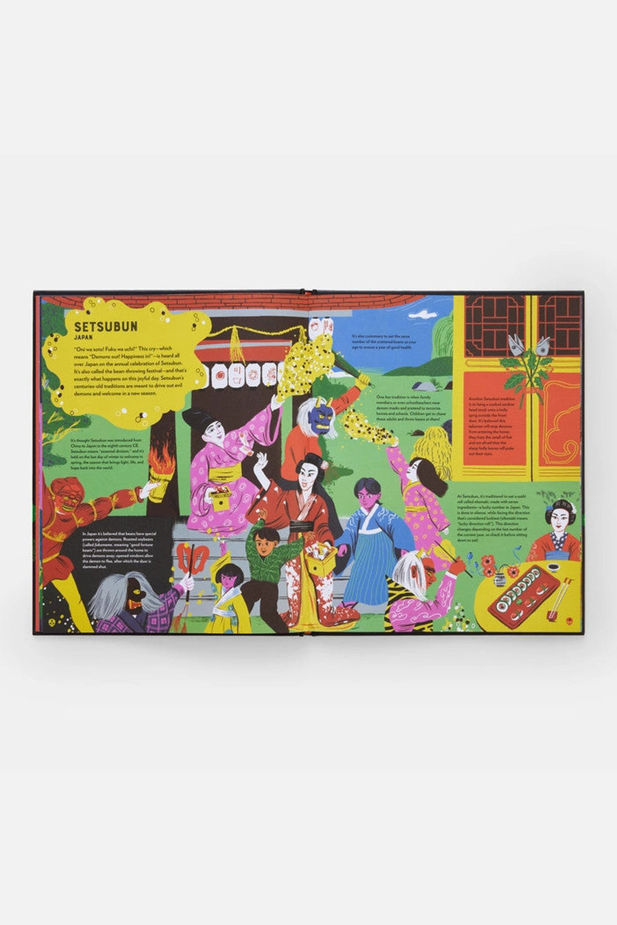 Spooky Celebrations Around the World Kids Book – flat lay