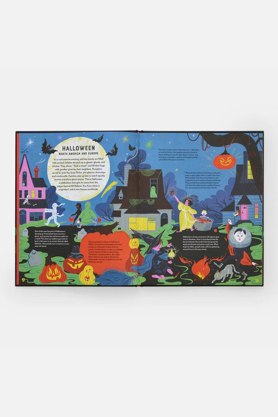 Spooky Celebrations Around the World Kids Book – side view