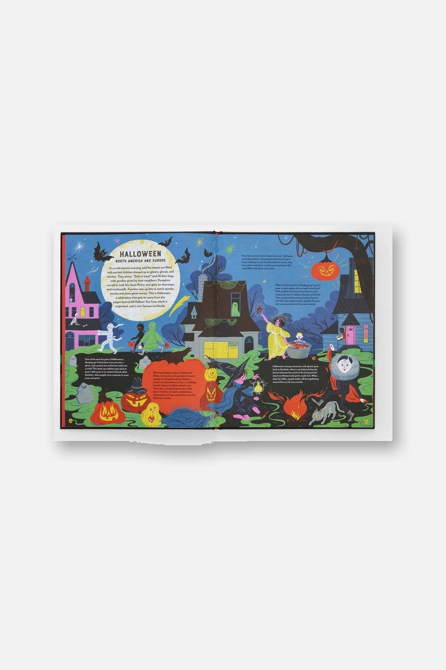 Spooky Celebrations Around the World Kids Book – side view