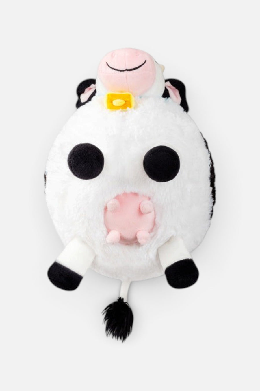 Squishable Mini Squishable Cow in Black White – side view