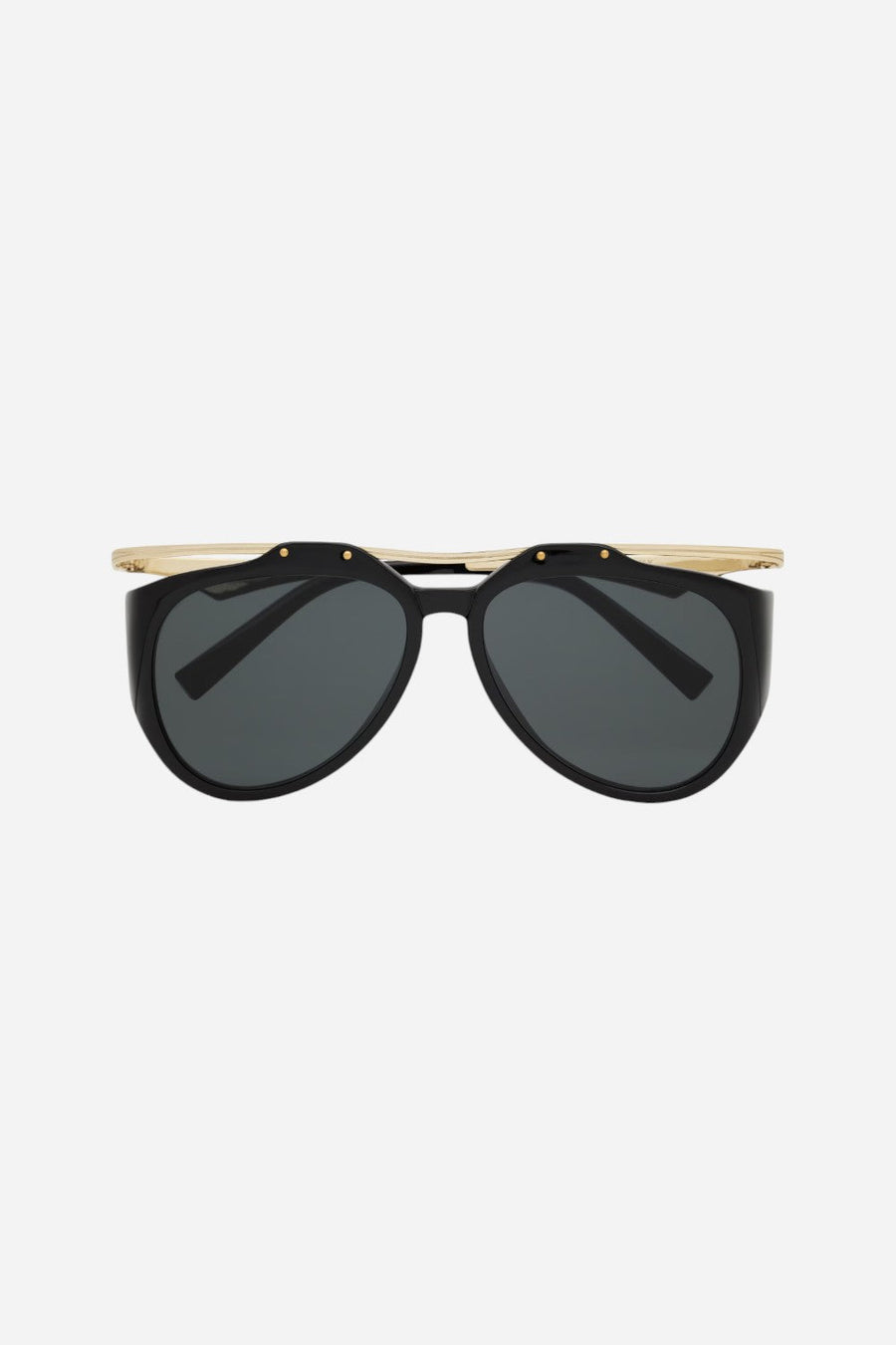 ST. LAURENT Amelia Aviator Black (Sl M137 Amelia-001 55) – back view