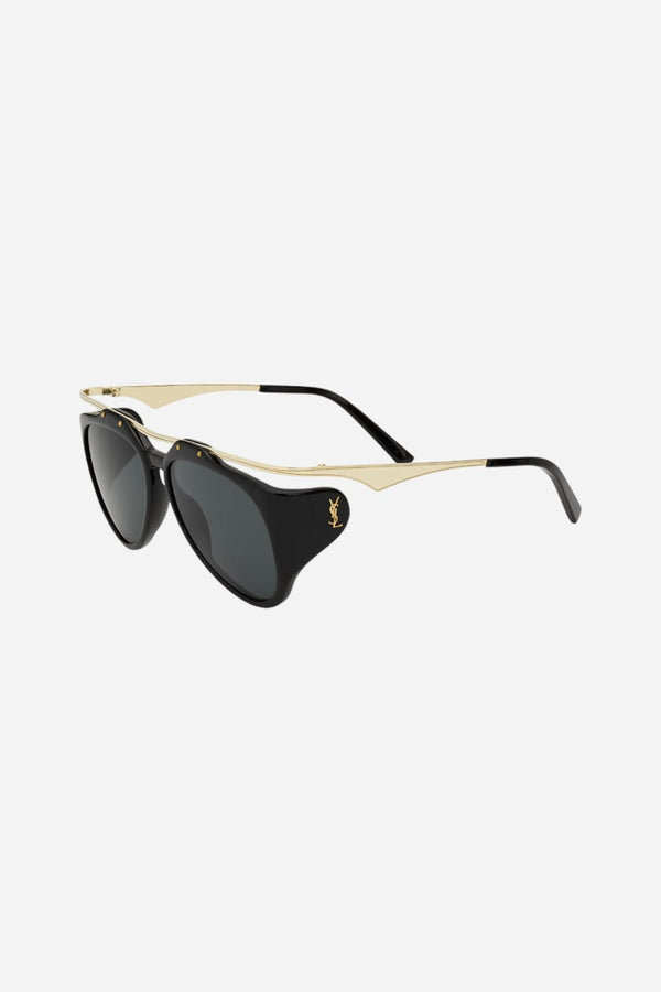 ST. LAURENT Amelia Aviator Black (Sl M137 Amelia-001 55)