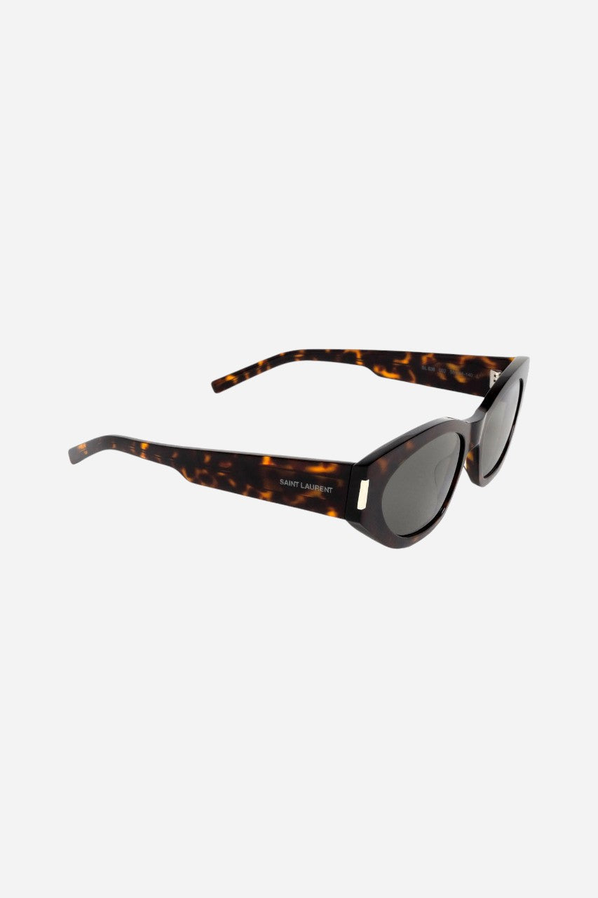 ST. LAURENT Cat-Eye Sunglasses (Sl 638-002 55) – flat lay