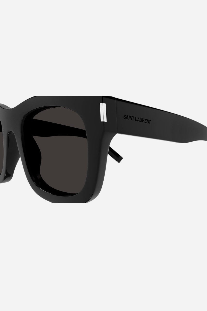 ST. LAURENT Squared Sunglasses Black (Sl 650 Monceau-001 55) – side view