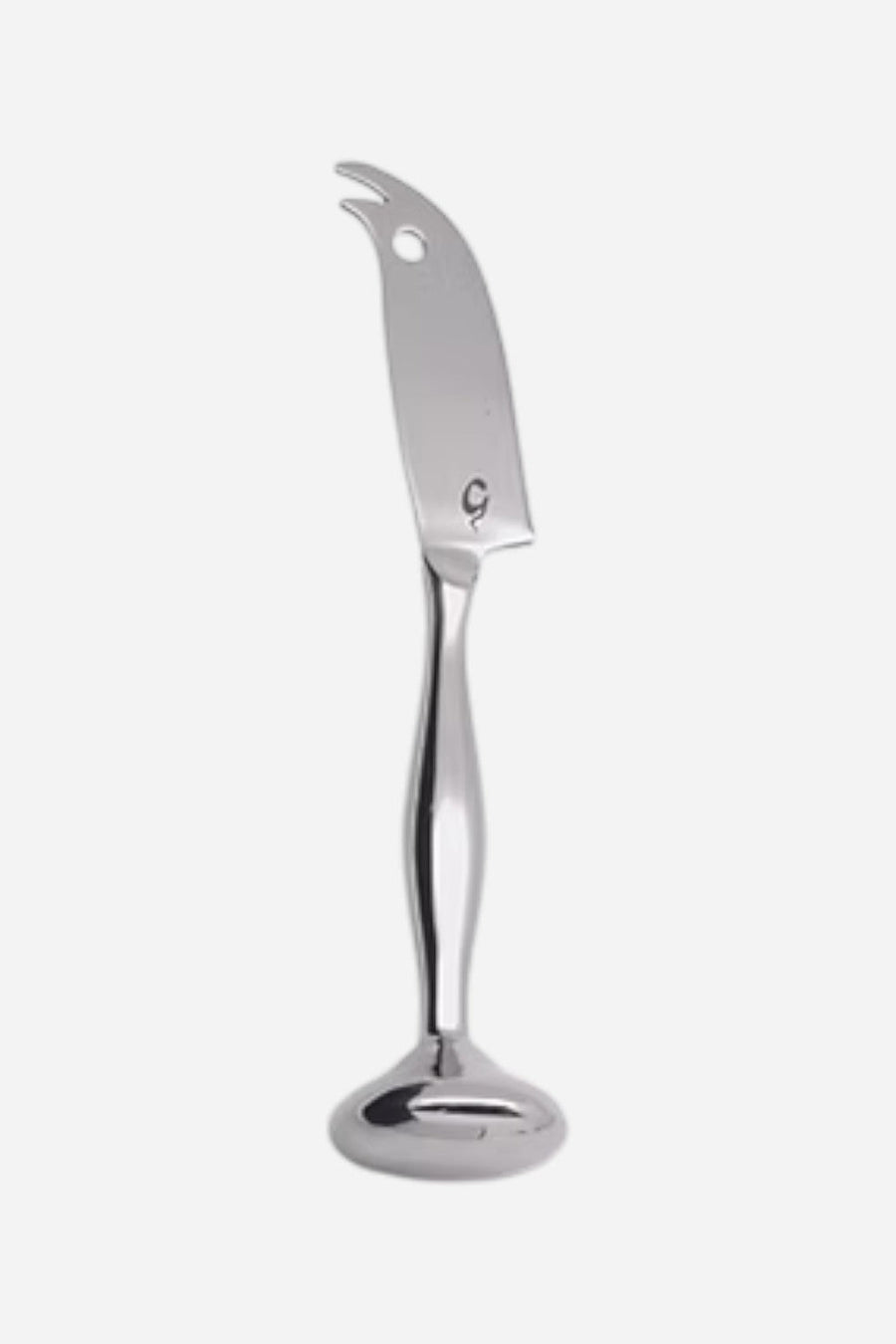 Stainless Steel Standing Cheese Knife – front view
