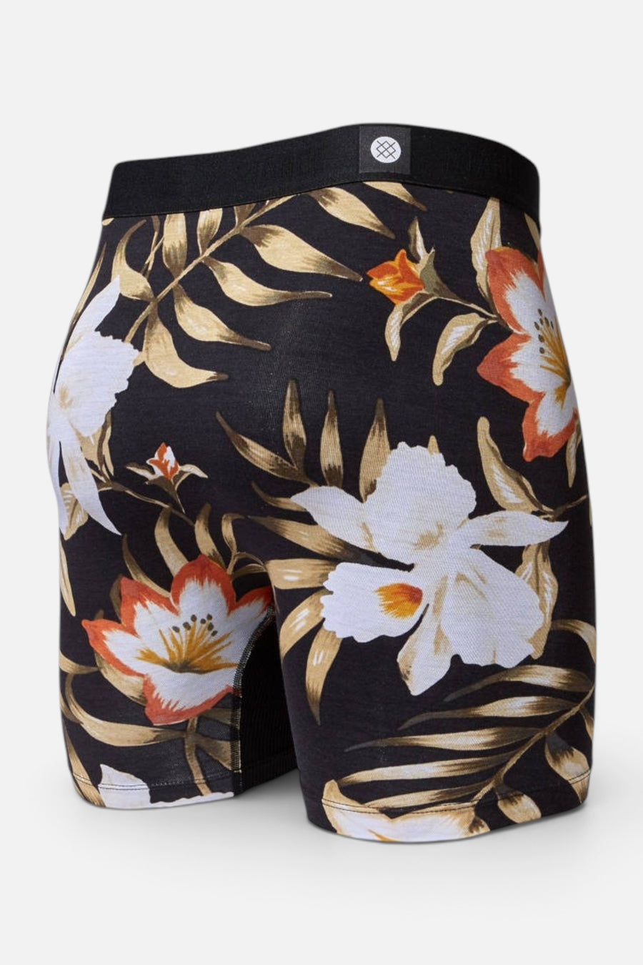 Stance Alika Boxer Briefs in Black – back view