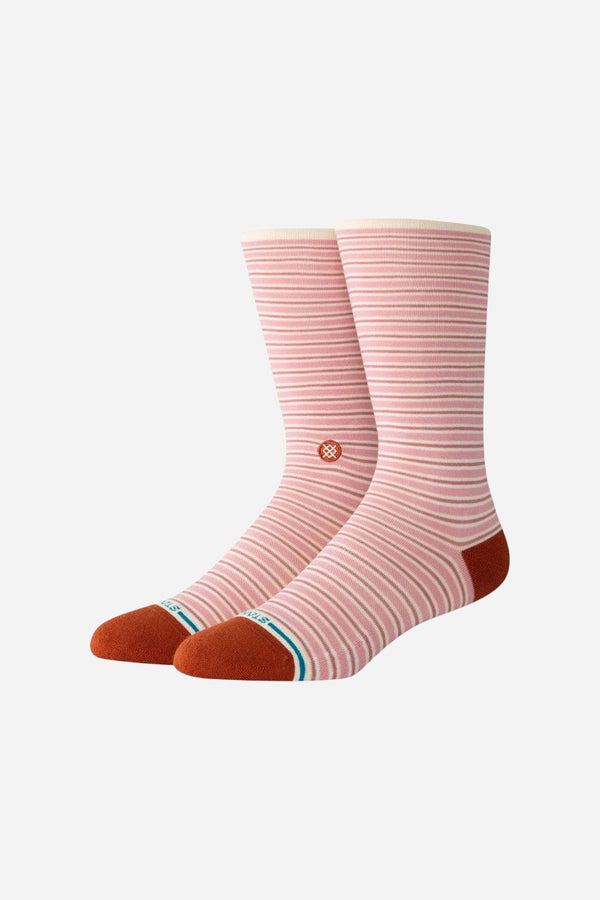 Stance Fortune Crew Socks in Dusty Rose