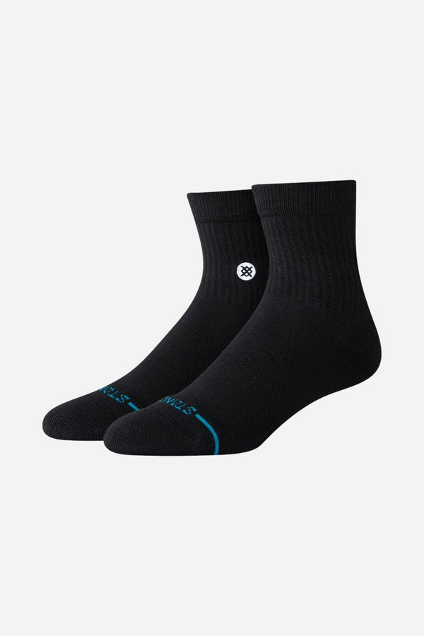 Stance Icon Quarter Socks in Black