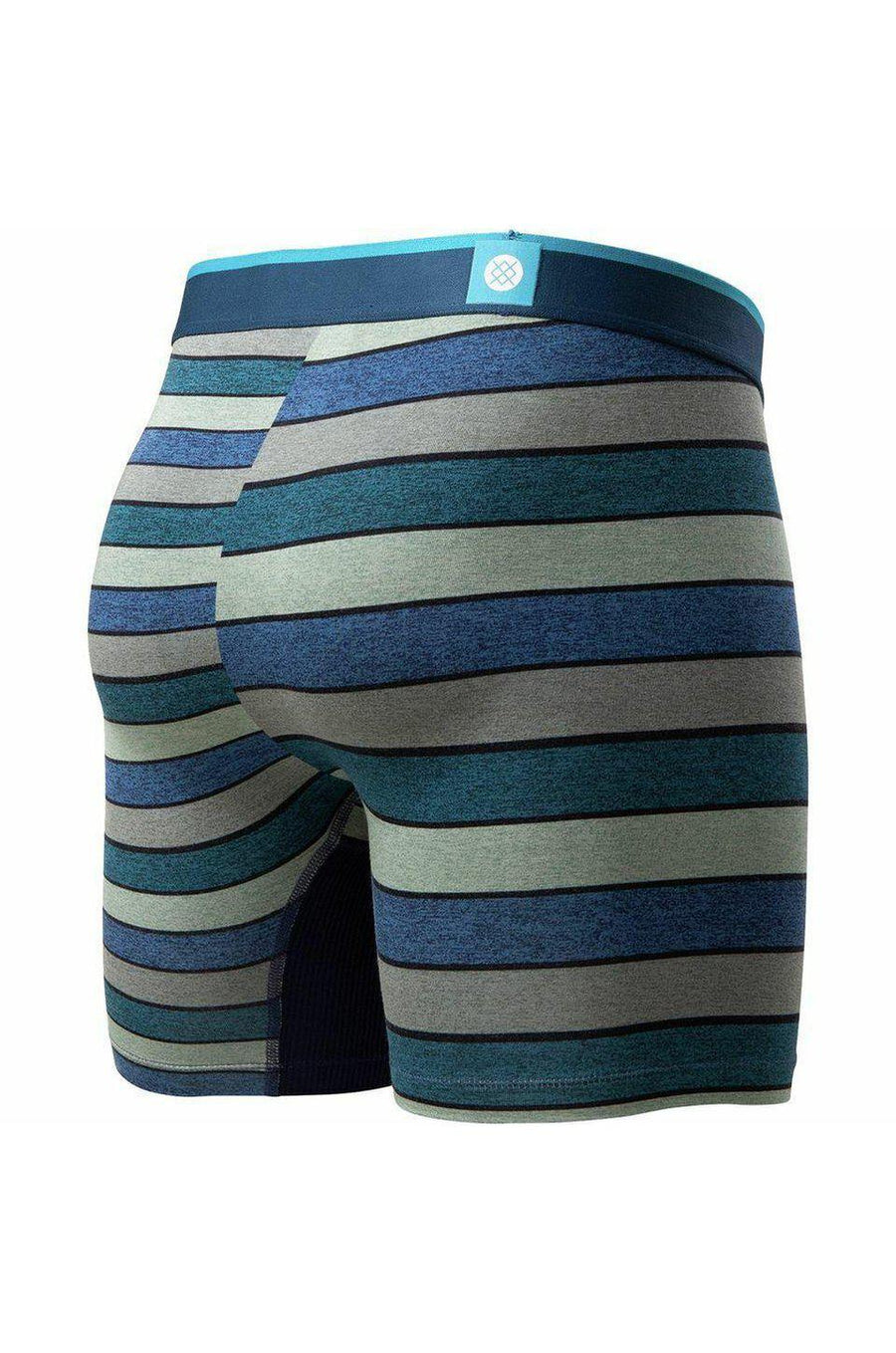Stance Lloyd Boxer Brief In Green – back view