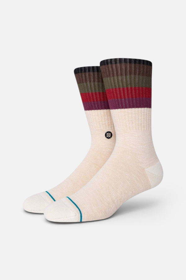 Stance Maliboo Crew Socks in Off White