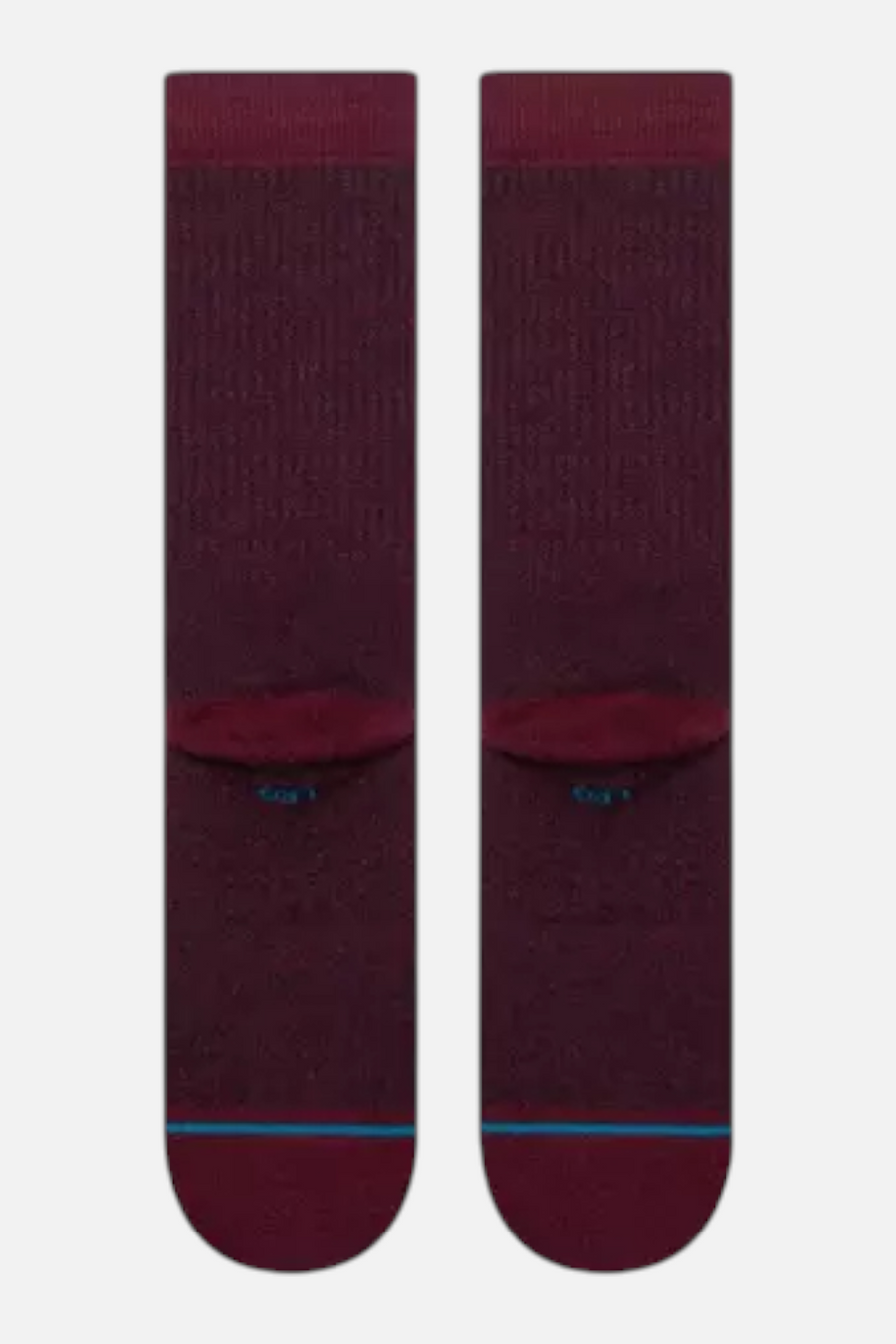 Stance Shelter Crew Sock in Fig- Large – side view