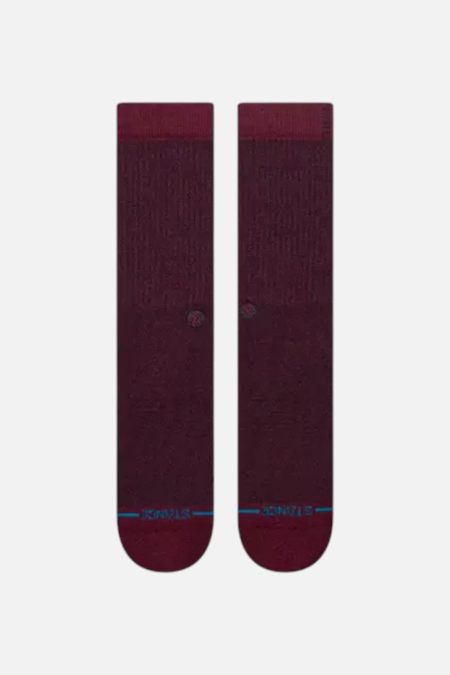 Stance Shelter Crew Sock in Fig- Large – side view
