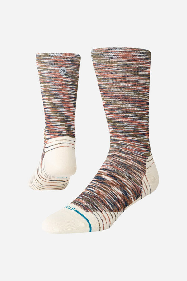 Stance Ultralight Performance Crew Socks in Marshland Multi