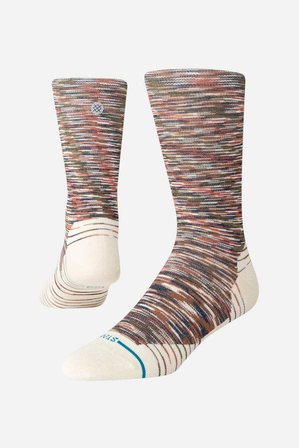 Stance Ultralight Performance Crew Socks in Marshland Multi