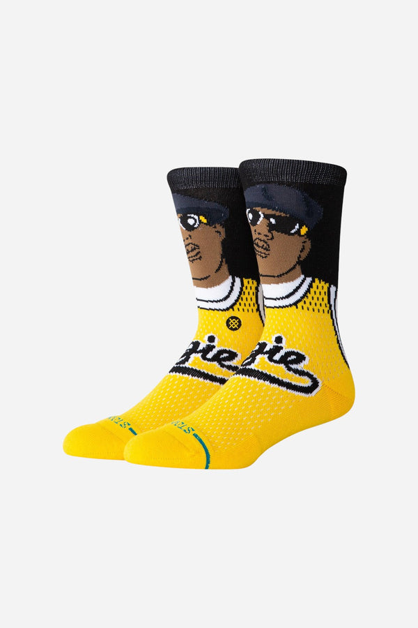 Stance X Notorious B.I.G. Juicy Crew Socks in Yellow