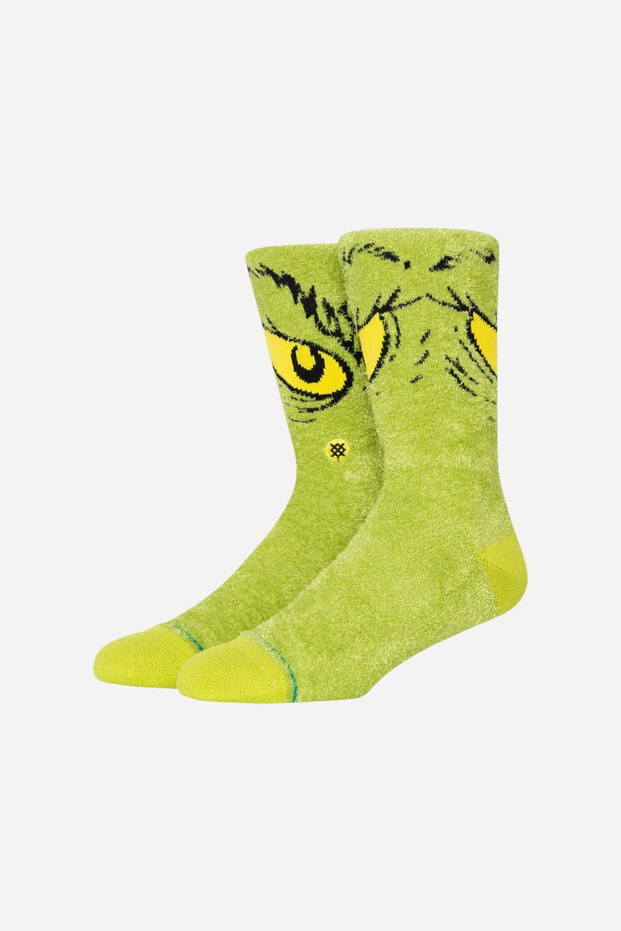 Stance X The Grinch Da Da Dagrinch Cozy Poly Crew Socks – front view