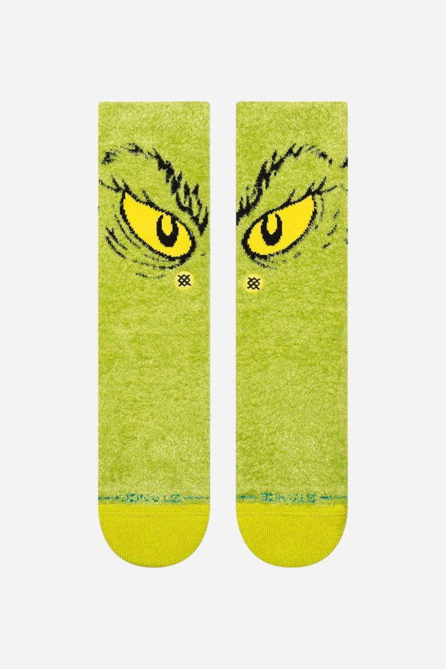 Stance X The Grinch Da Da Dagrinch Cozy Poly Crew Socks – front view