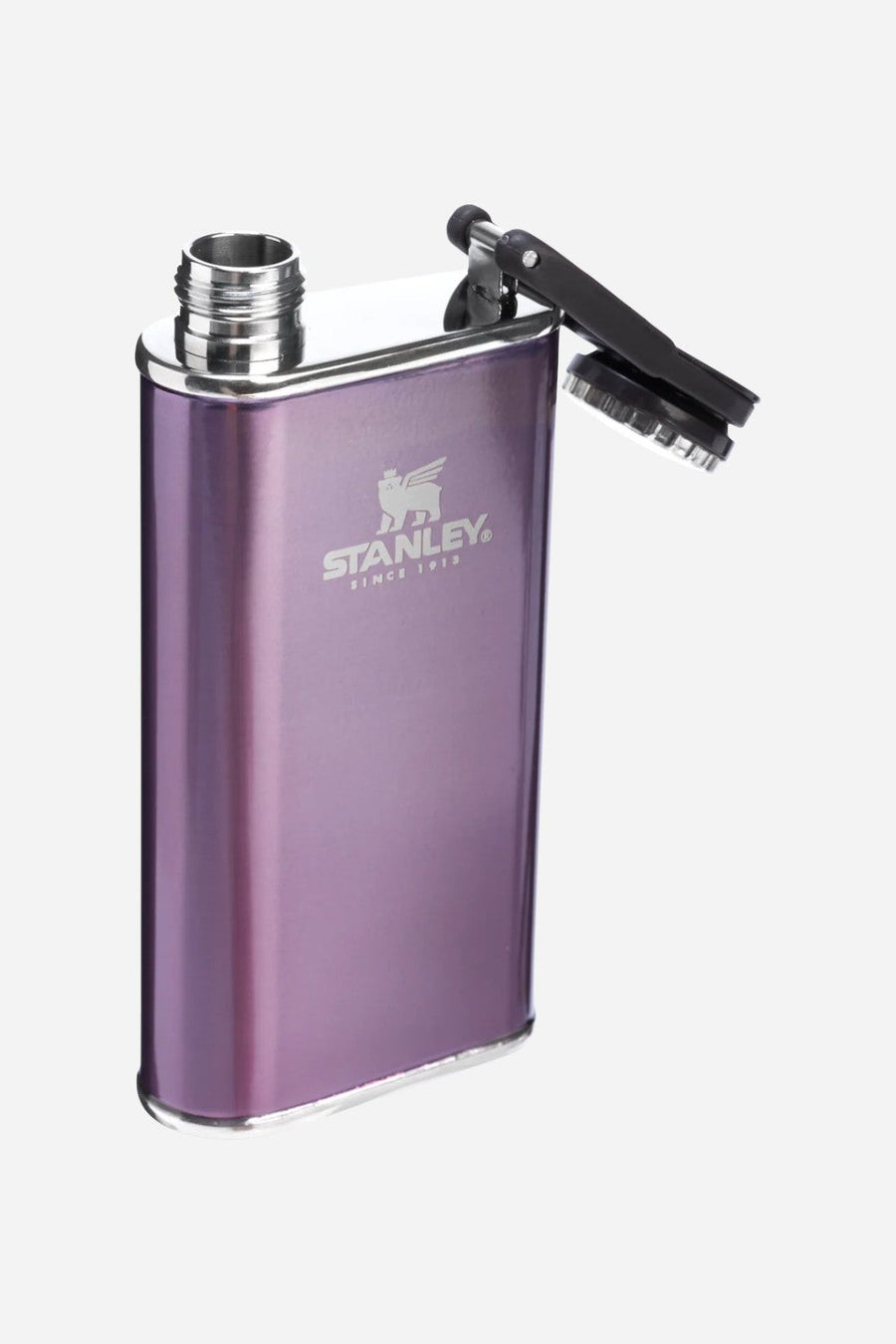 Stanley Classic Easy Fill Wide Mouth Flask | 8 oz – side view