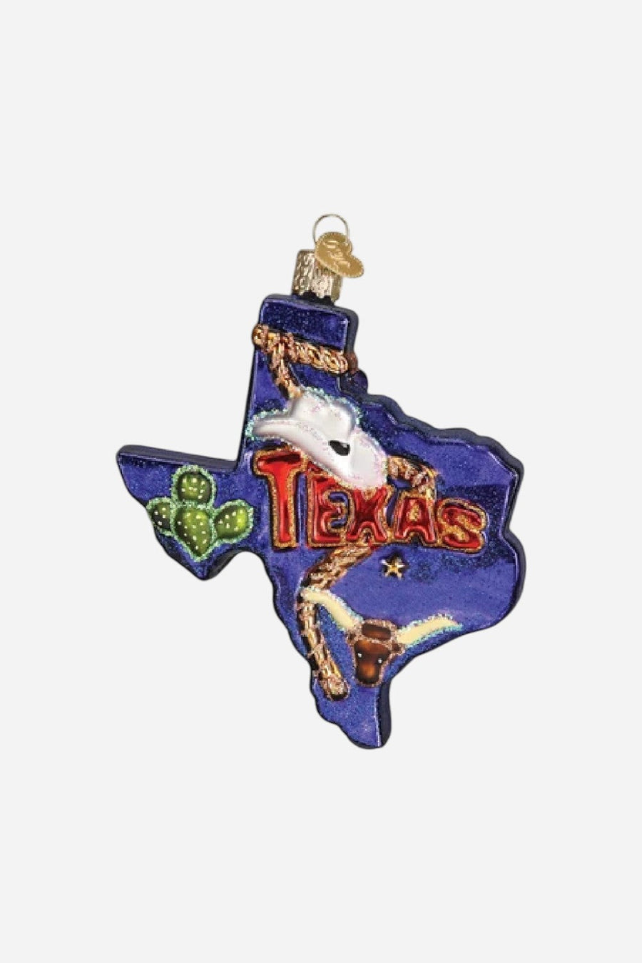 State Of Texas Ornament – front view