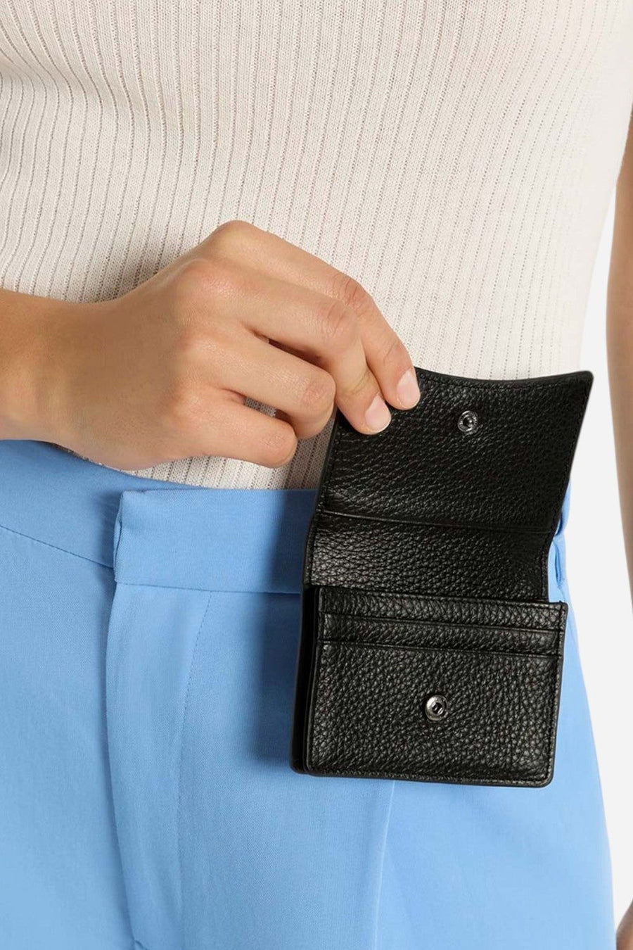 Status Anxiety Lumen Wallet in Black – alternate