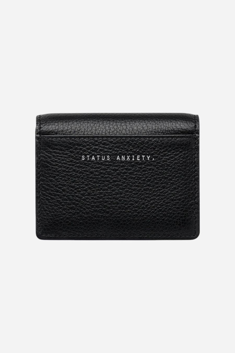 Status Anxiety Lumen Wallet in Black – back view
