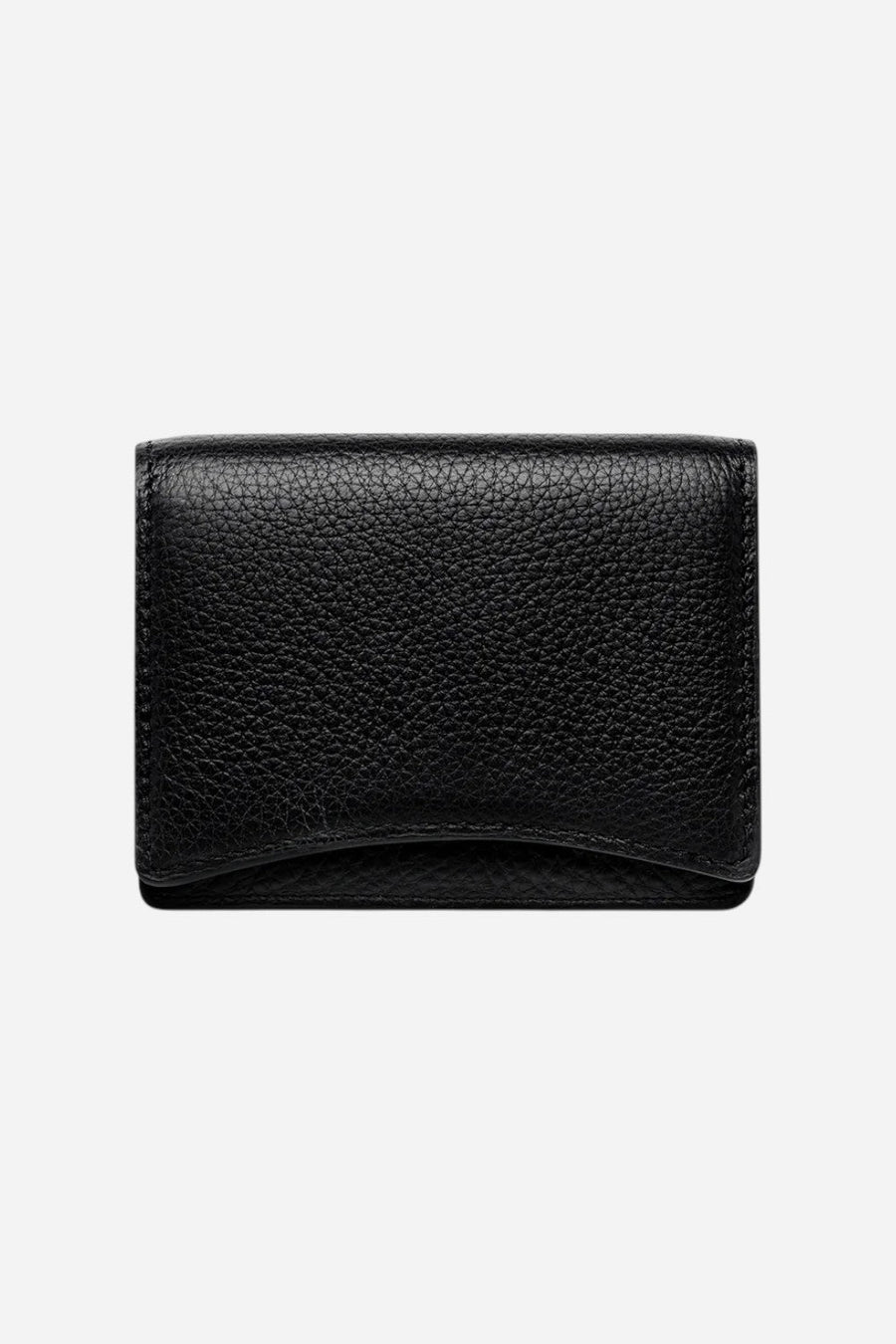 Status Anxiety Lumen Wallet in Black – front view