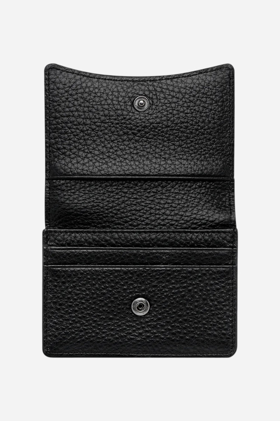 Status Anxiety Lumen Wallet in Black – side view