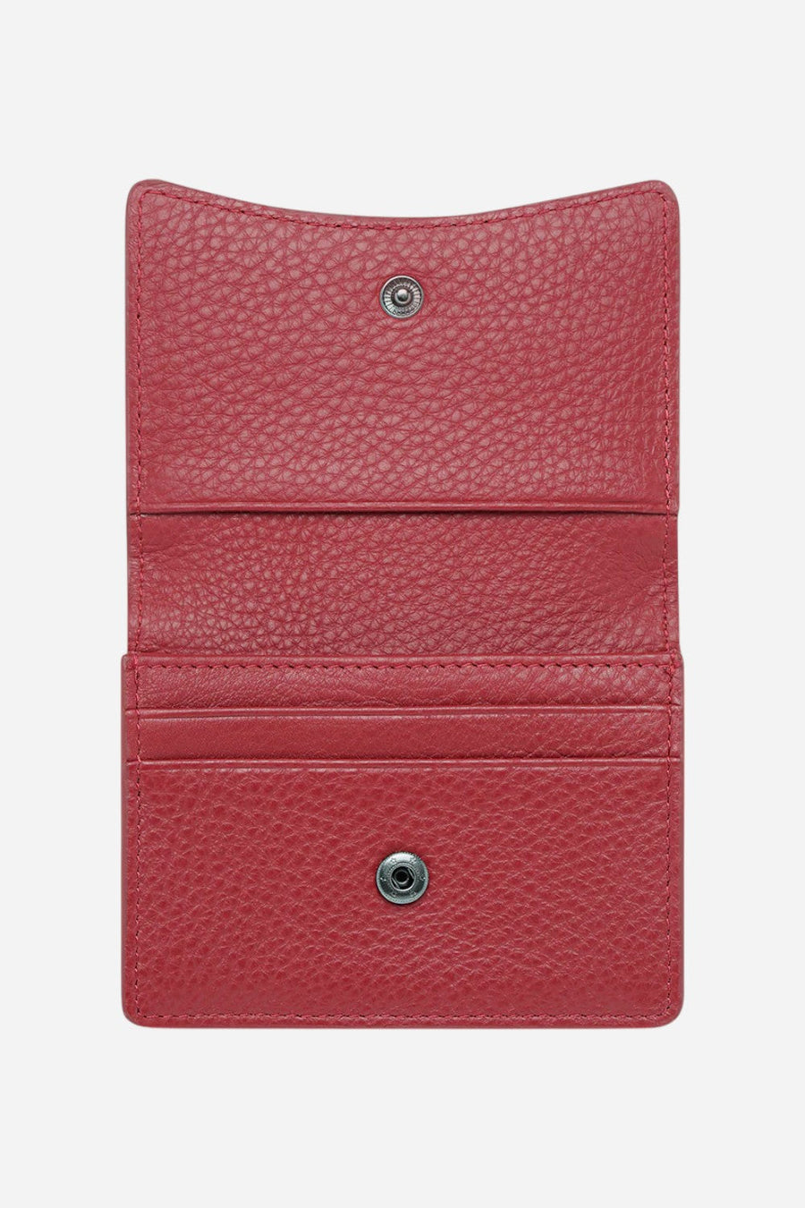 Status Anxiety Lumen Wallet in Rouge – side view