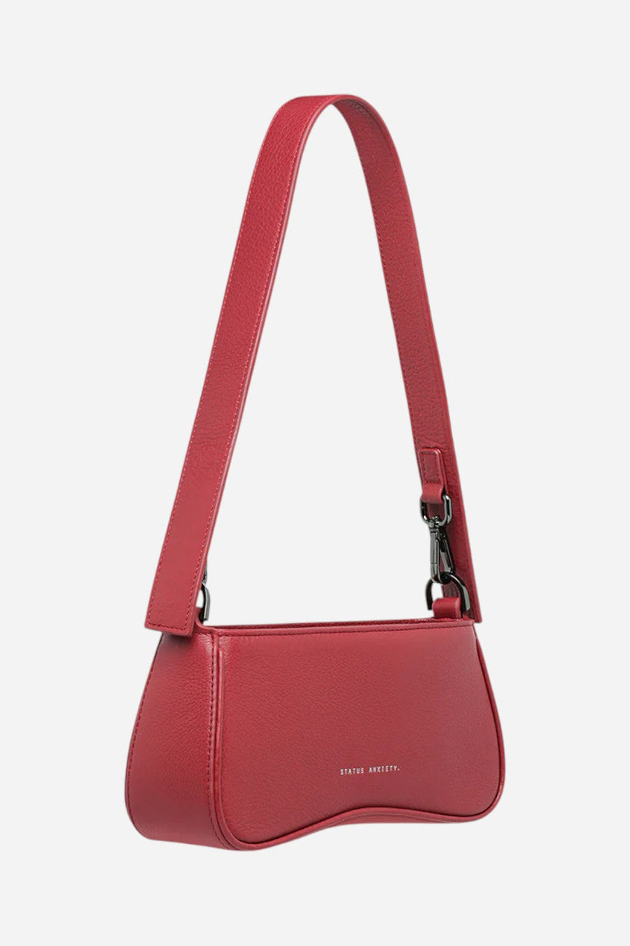 Status Anxiety Polaris Bag in Rouge – side view
