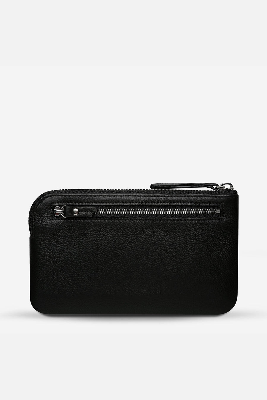 Status Anxiety Smoke And Mirrors Pouch in Black – back view