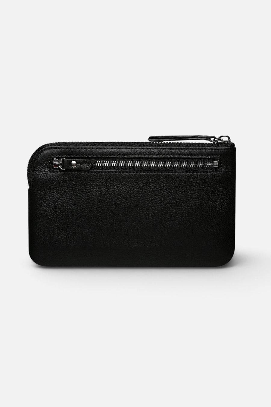 Status Anxiety Smoke And Mirrors Pouch in Black – back view