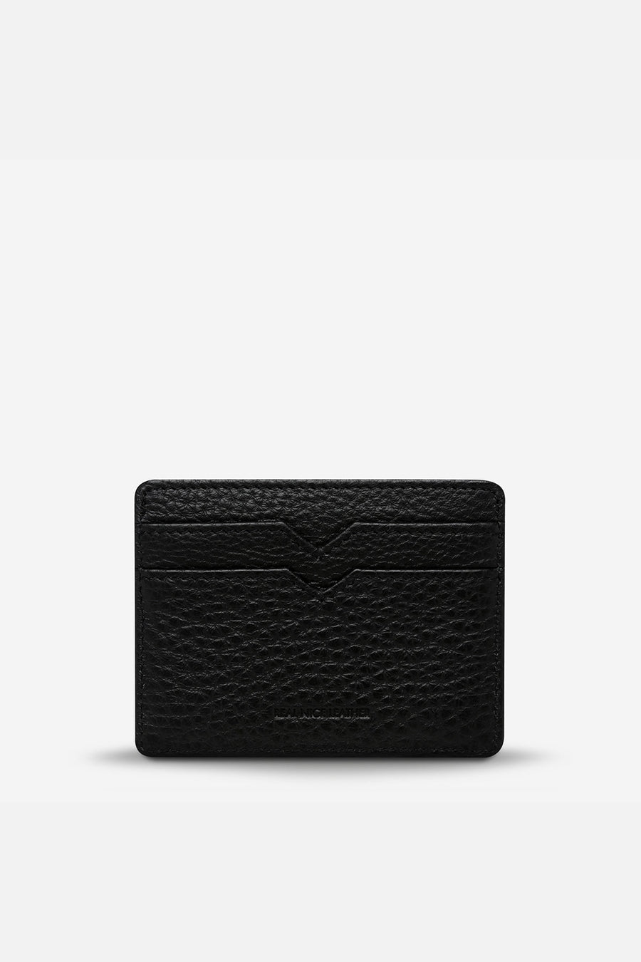 Status Anxiety Together For Now Wallet in Black – back view