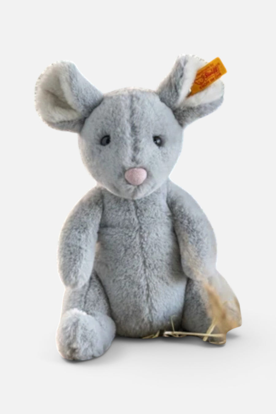 Steiff Cheesy Mouse 7" Plush Toy – back view