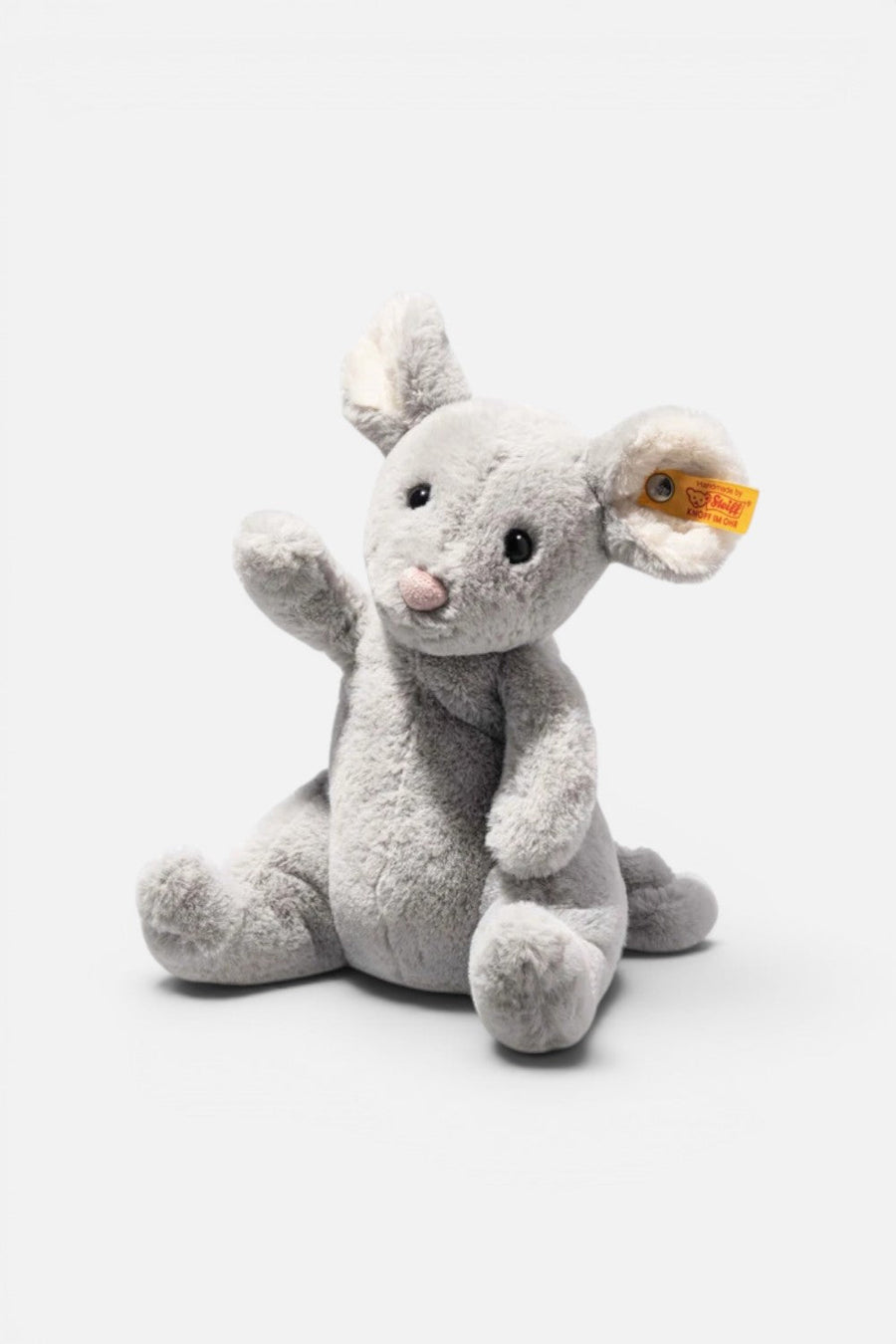 Steiff Cheesy Mouse 7" Plush Toy – front view