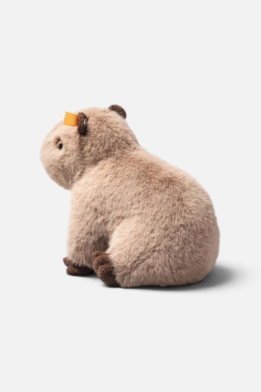 Steiff Chip Capybara Plush Toy, 9 in – back view
