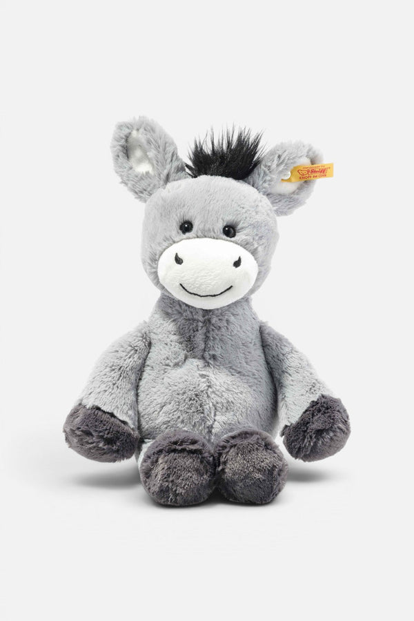 Steiff Dinkie Donkey Plush Toy, 12 in