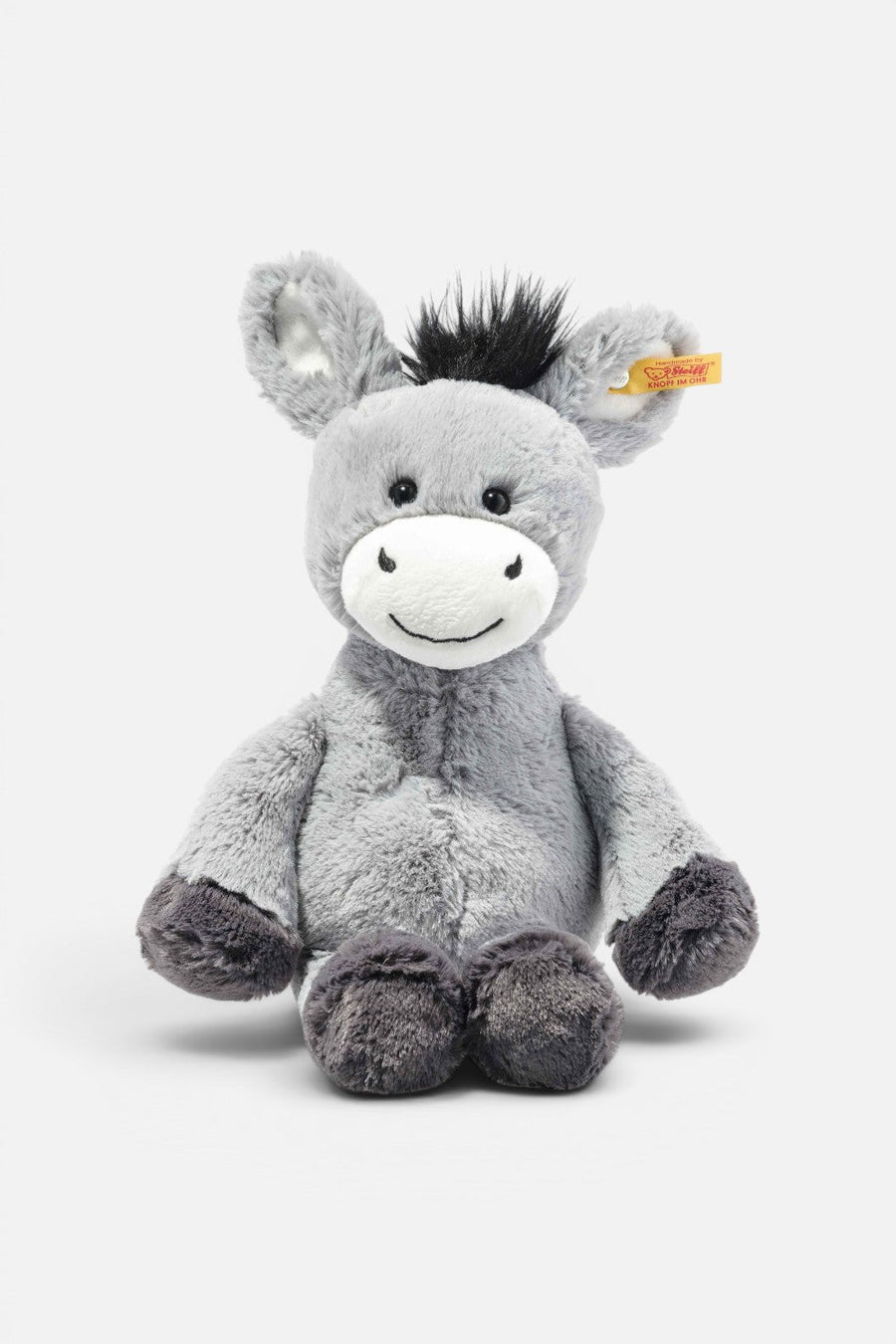 Steiff Dinkie Donkey Plush Toy, 12 in – front view