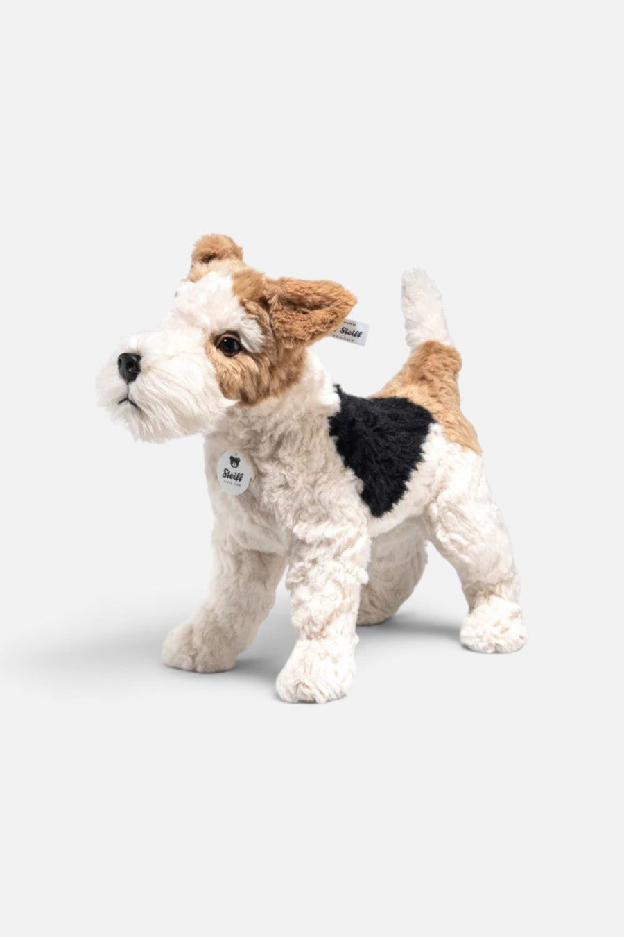 Steiff Foxy Fox Terrier Plush Toy, 13 in – front view